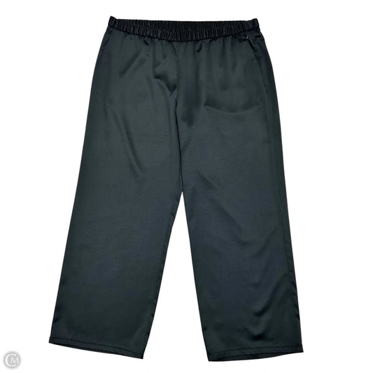 Pants Wide Leg By Eileen Fisher In Black, Size: L