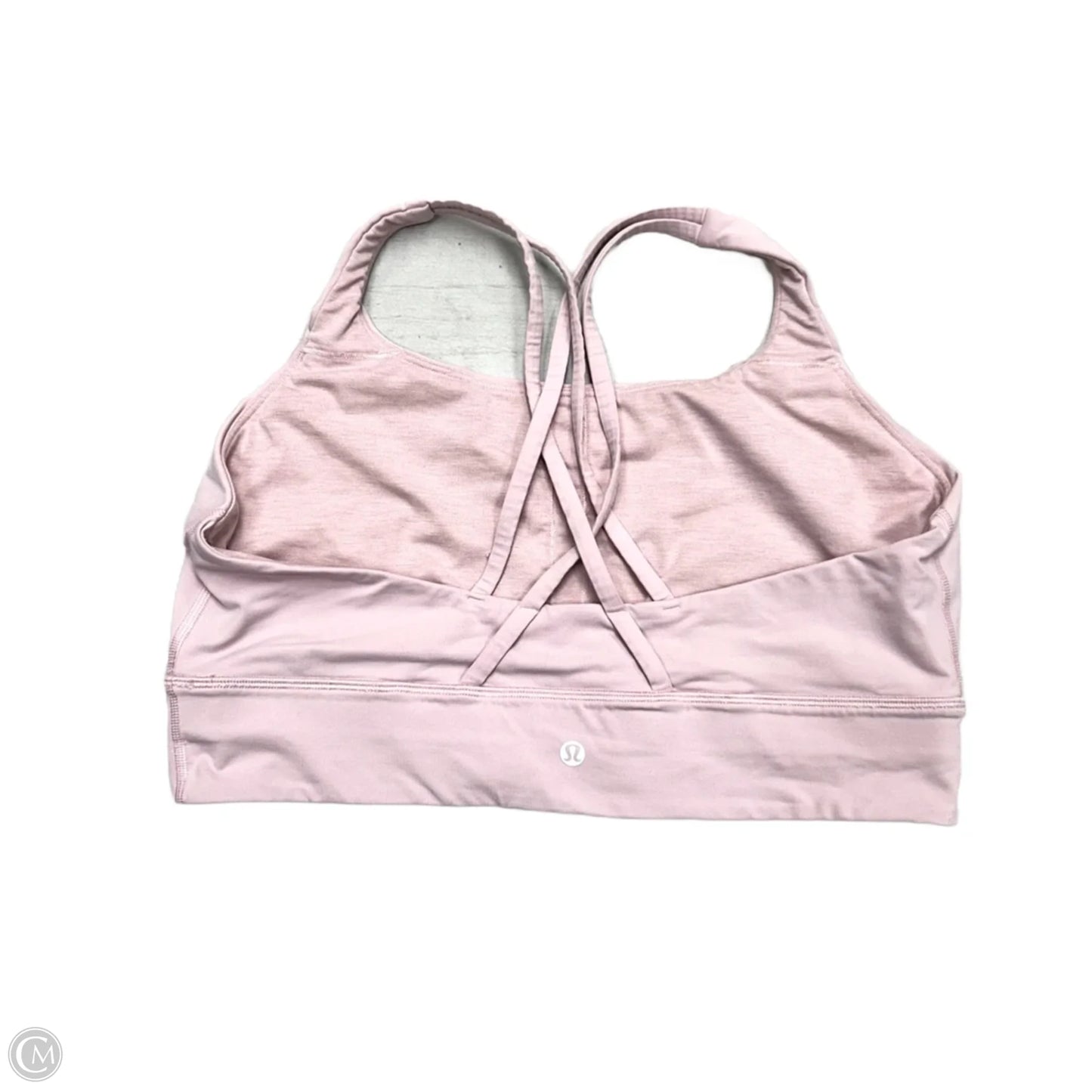 Athletic Bra By Lululemon In Pink, Size: Xl