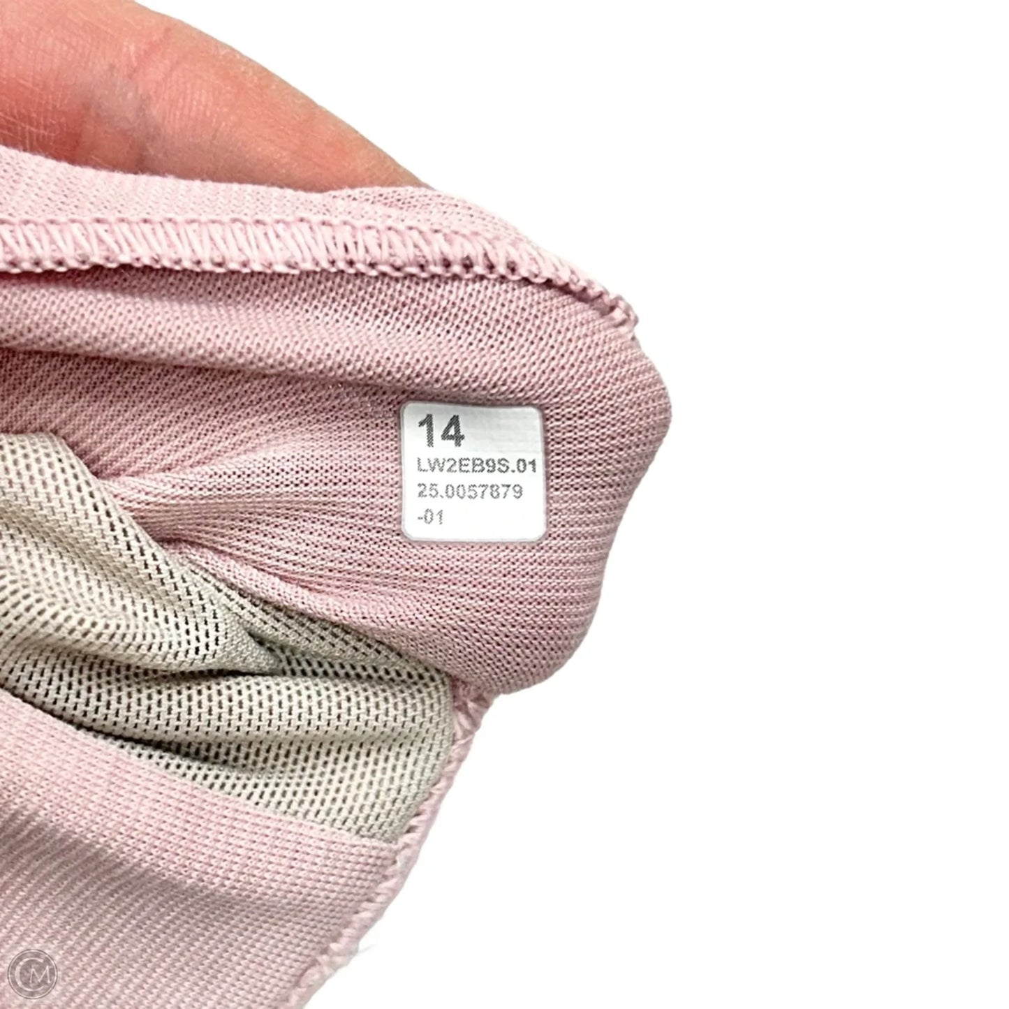 Athletic Bra By Lululemon In Pink, Size: Xl