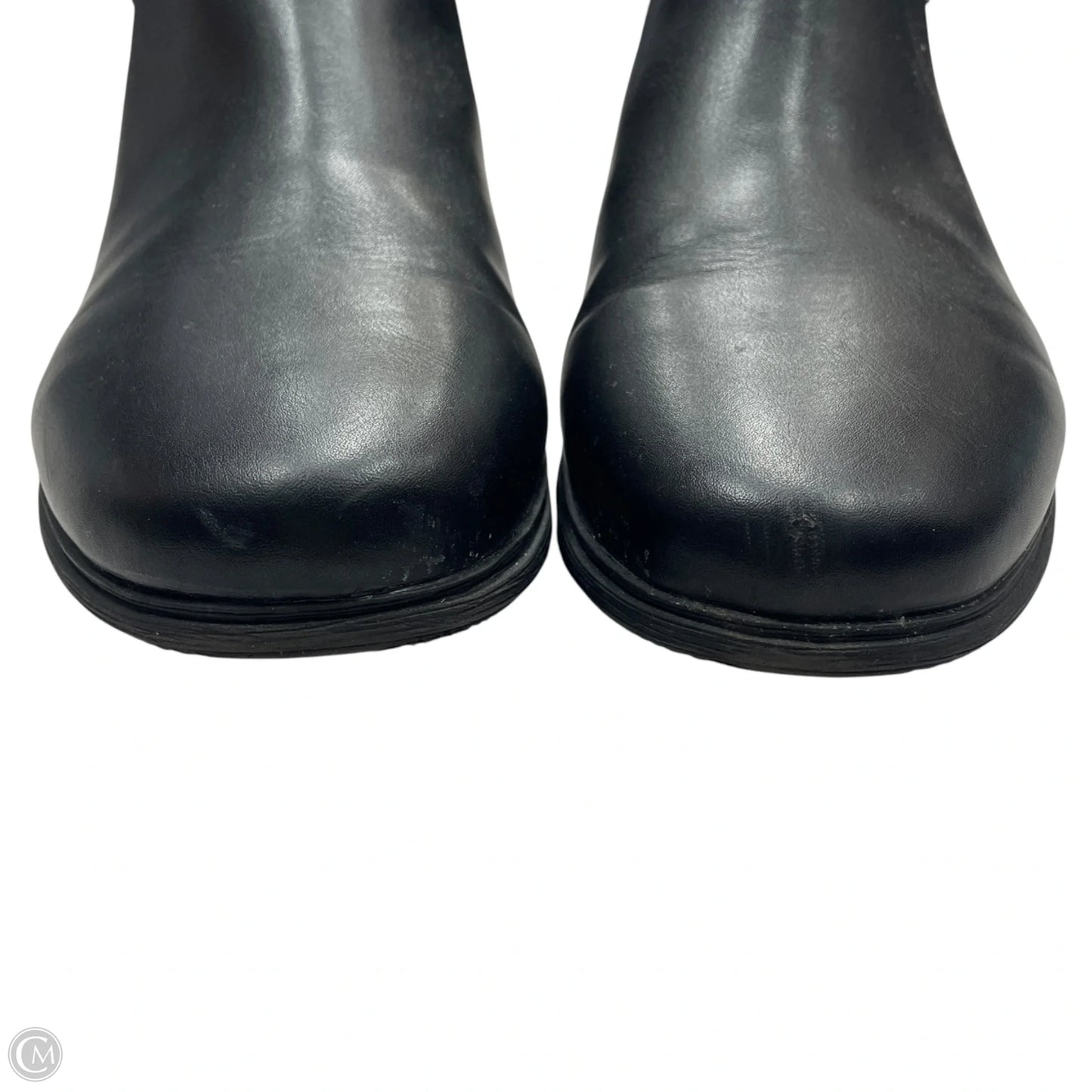 Boots Ankle Heels By Easy Spirit In Black, Size: 9.5