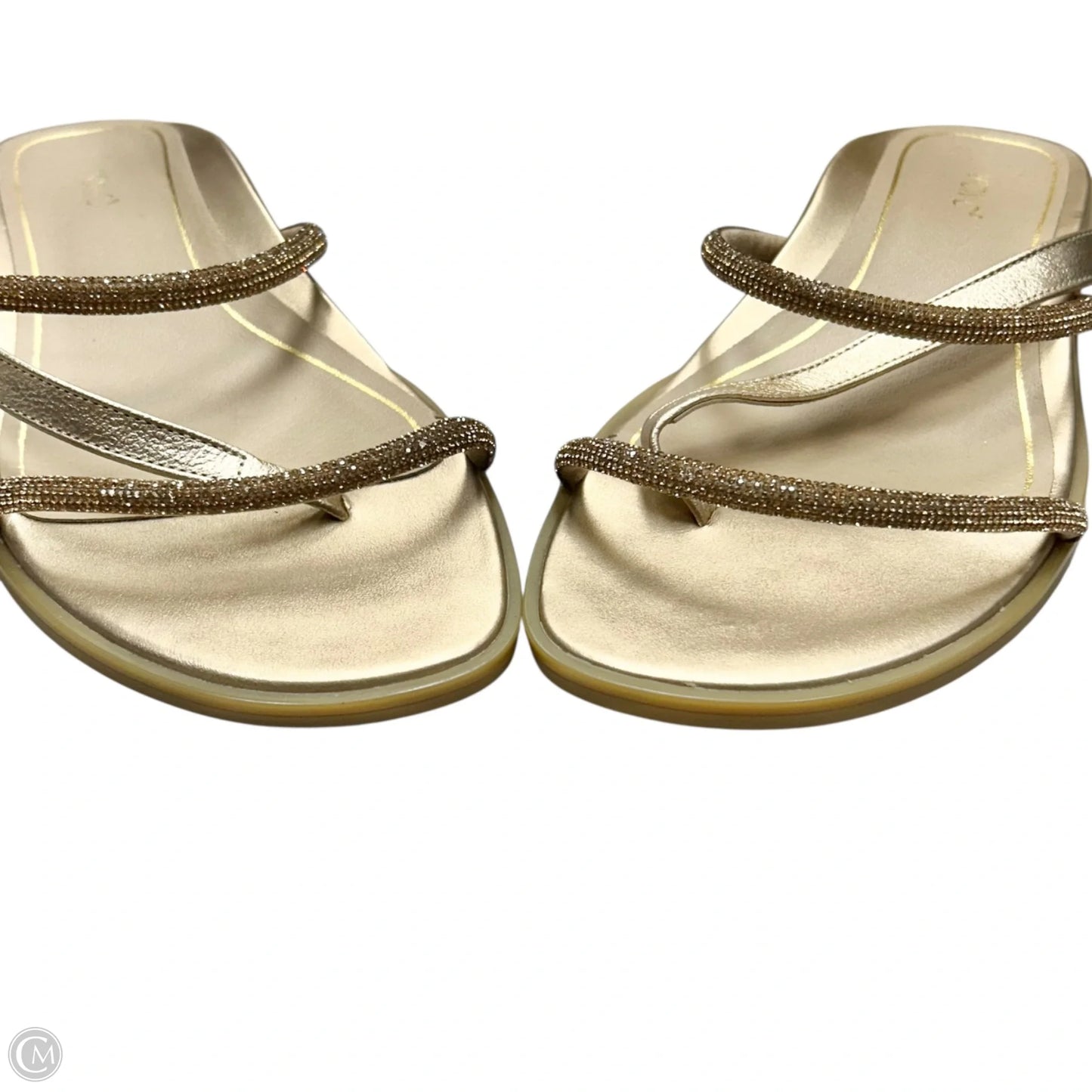 Sandals Flats By Vionic In Gold, Size: 9