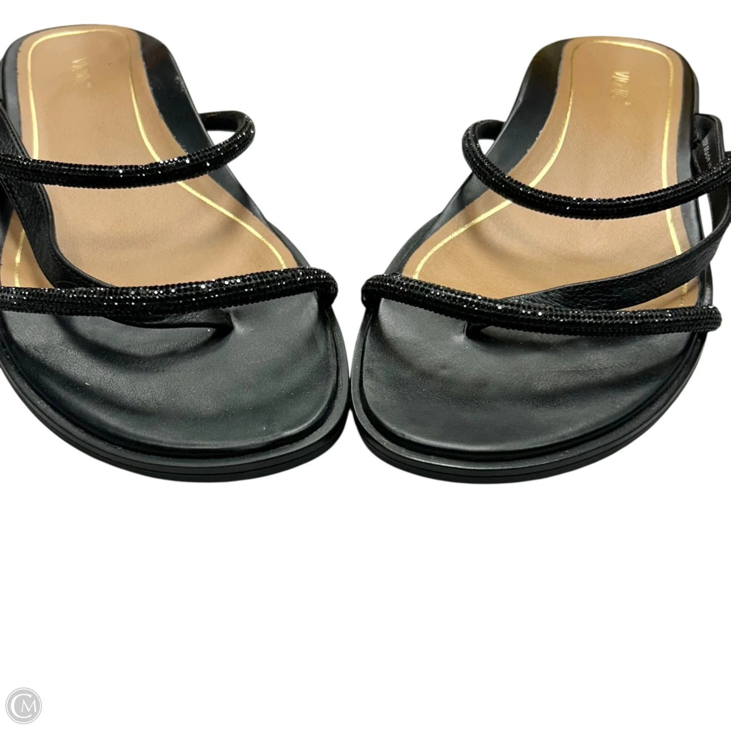 Sandals Flats By Vionic In Black, Size: 9.5