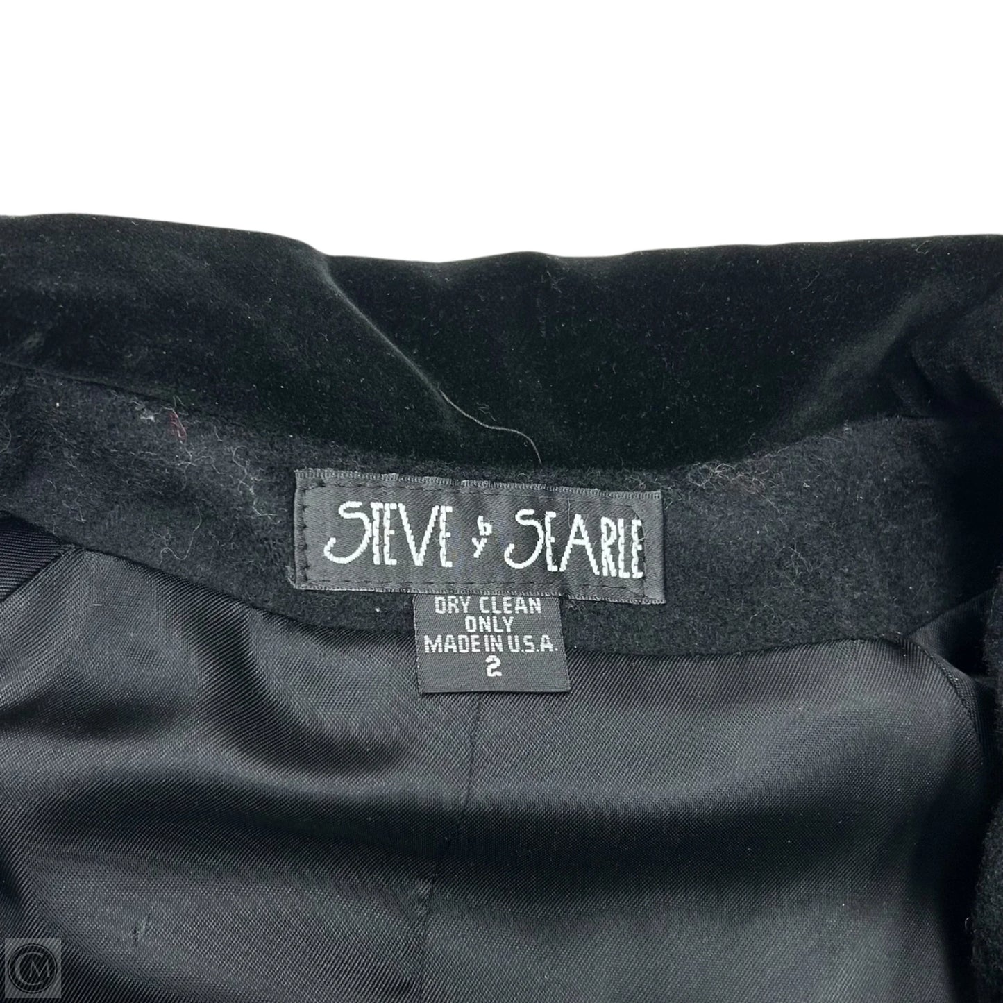 Coat Peacoat By Steve By Searle In Black, Size: Xs