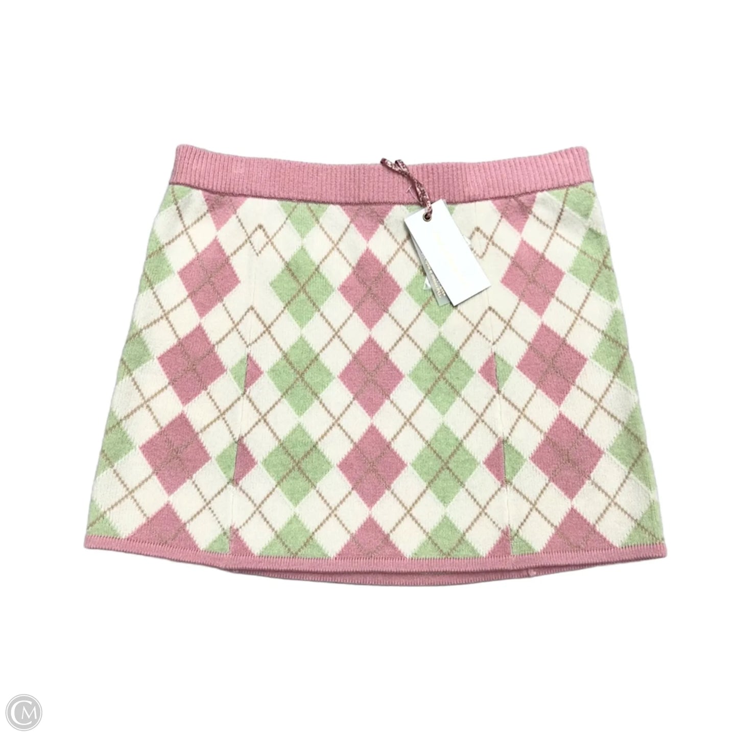 Skirt Mini & Short By Loveshackfancy In Green & Pink, Size: L
