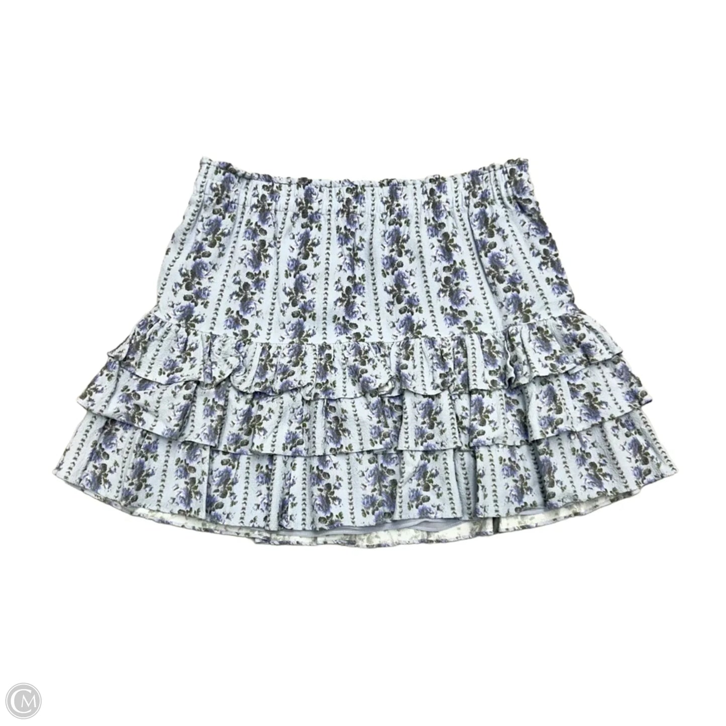 Skirt Mini & Short By Loveshackfancy In Blue, Size: L