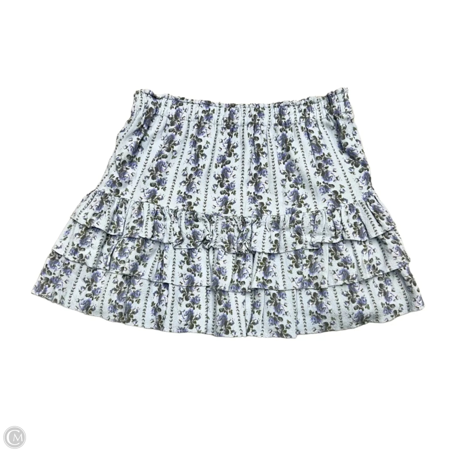 Skirt Mini & Short By Loveshackfancy In Blue, Size: L