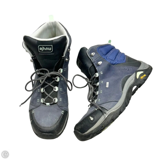 Boots Hiking By Ahun In Navy, Size: 10