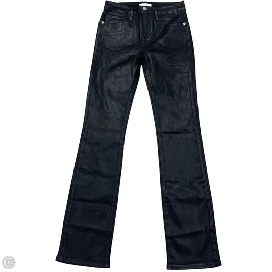 Jeans Boot Cut By Frame In Black, Size: 0