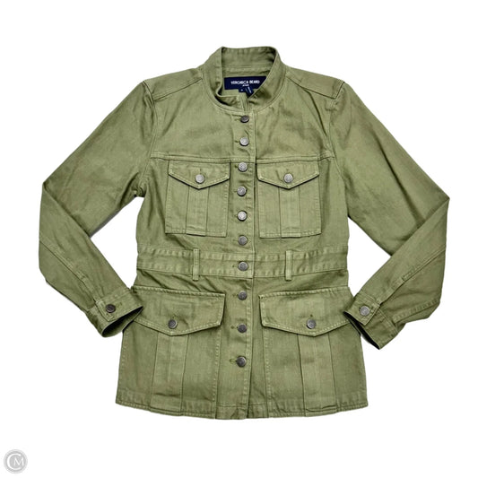 Jacket Utility By Veronica Beard In Green, Size: M
