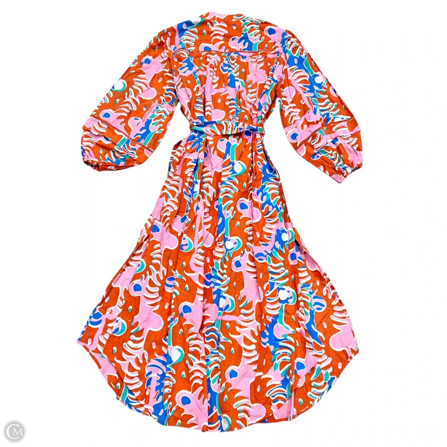 Dress Casual Maxi By Poupette St Barth In Pink & Orange, Size: S