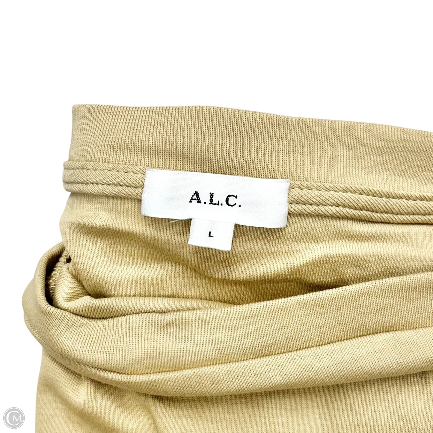 Top Sleeveless By Alc In Beige, Size: L