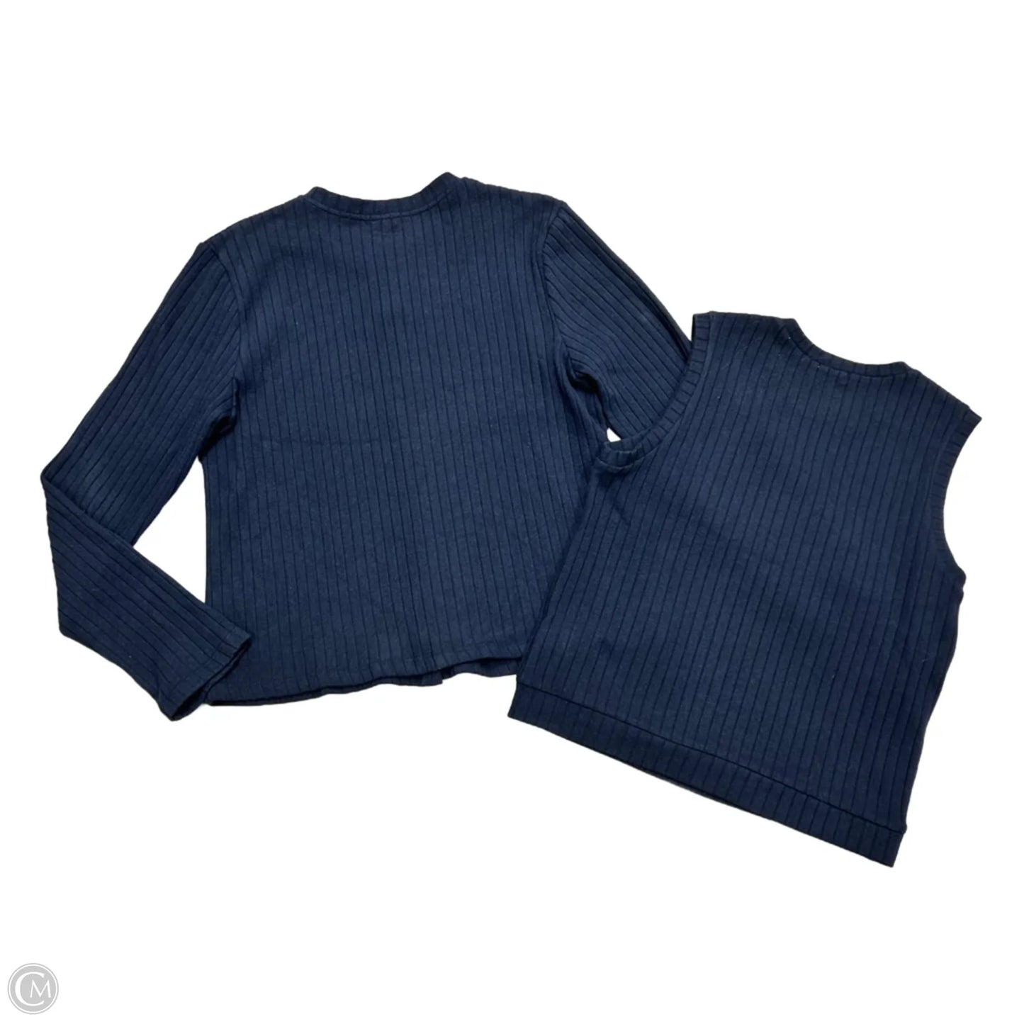 Sweater 2pc By Donni In Navy, Size: M