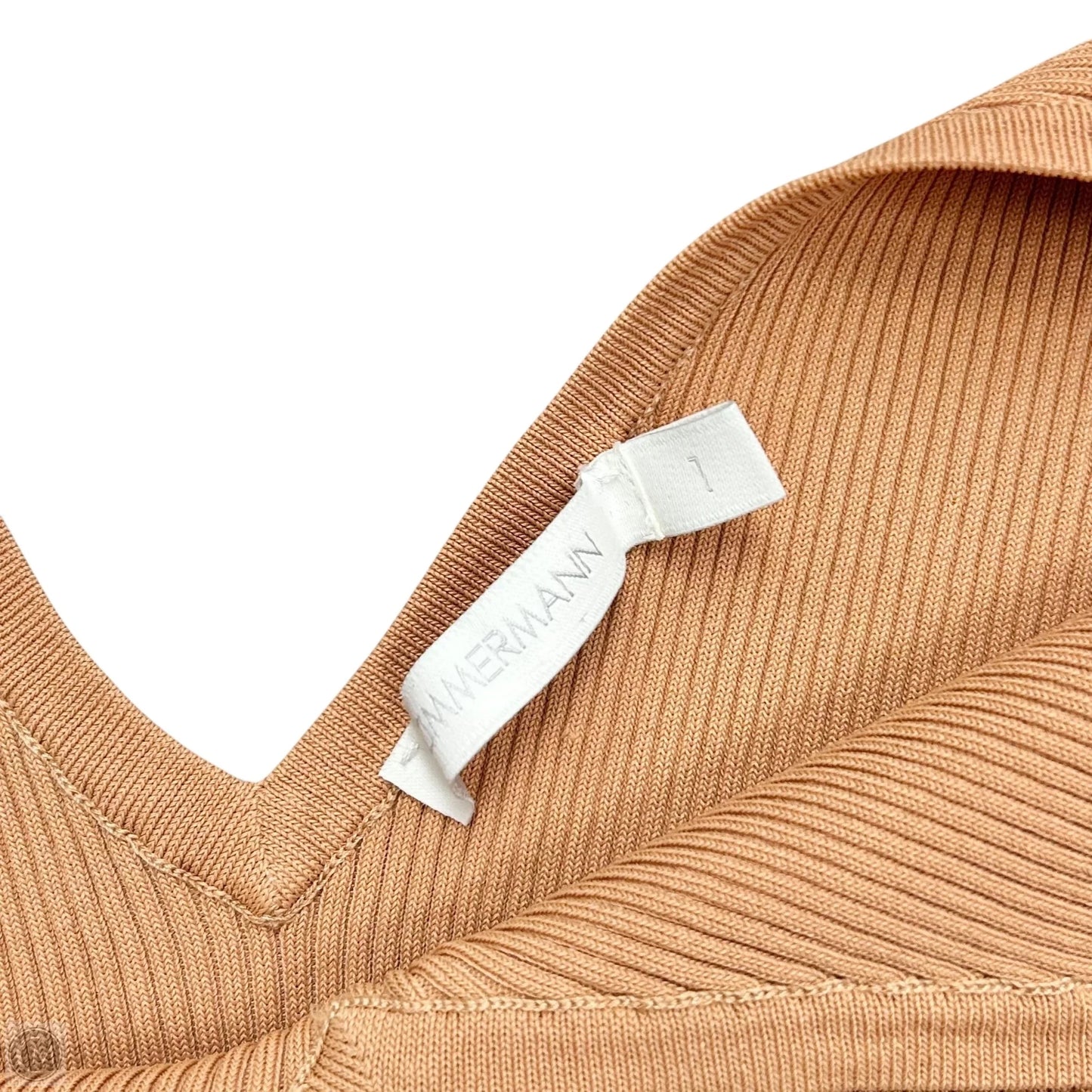 Top Sleeveless By Zimmermann In Tan, Size: S