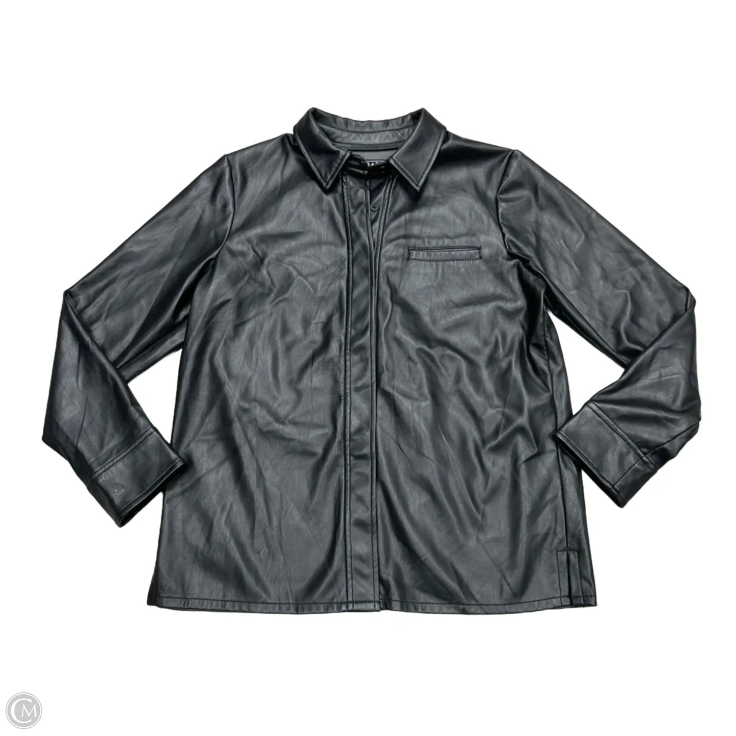 Jacket Shirt By Bagatelle In Black, Size: M