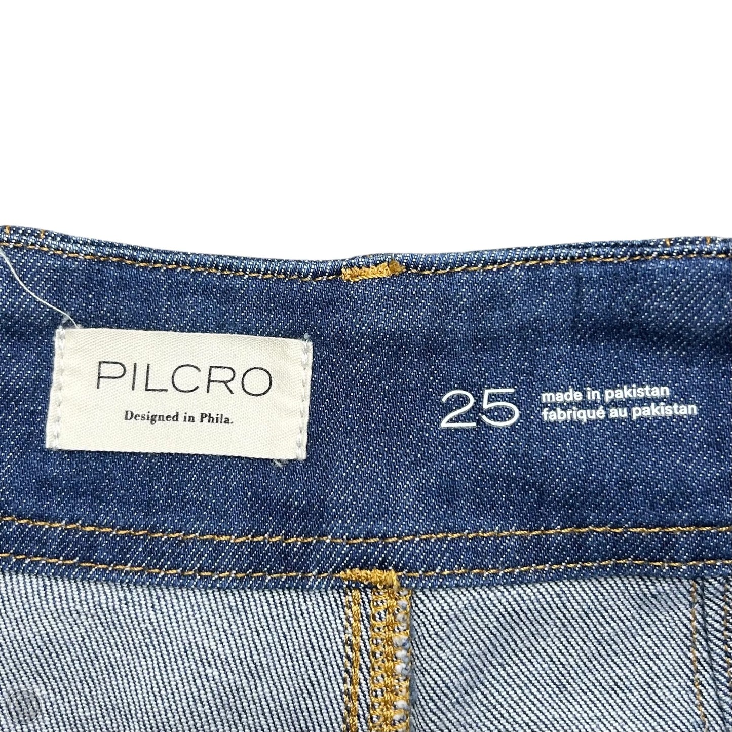Jeans Wide Leg By Pilcro In Blue Denim, Size: 0
