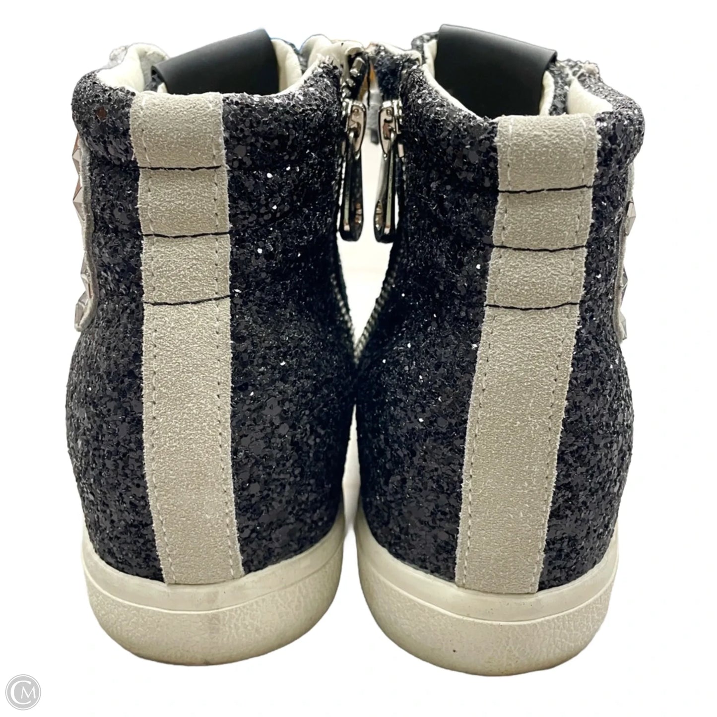 Shoes Sneakers By Vintage Havana In Black & Grey, Size: 8