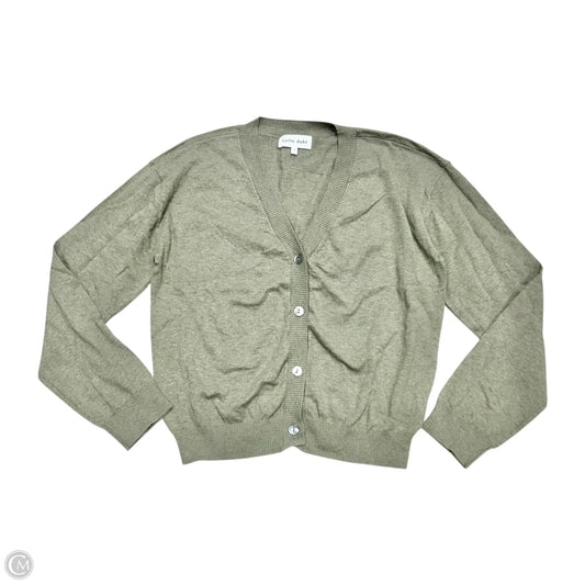 Sweater Cardigan By Bella Dahl In Green, Size: S