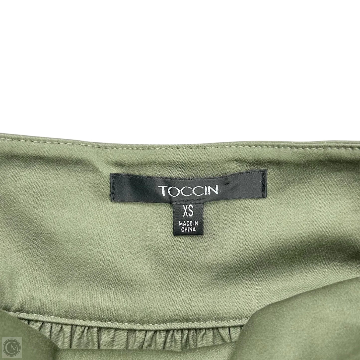 Skirt Maxi By Toccin In Green, Size: Xs