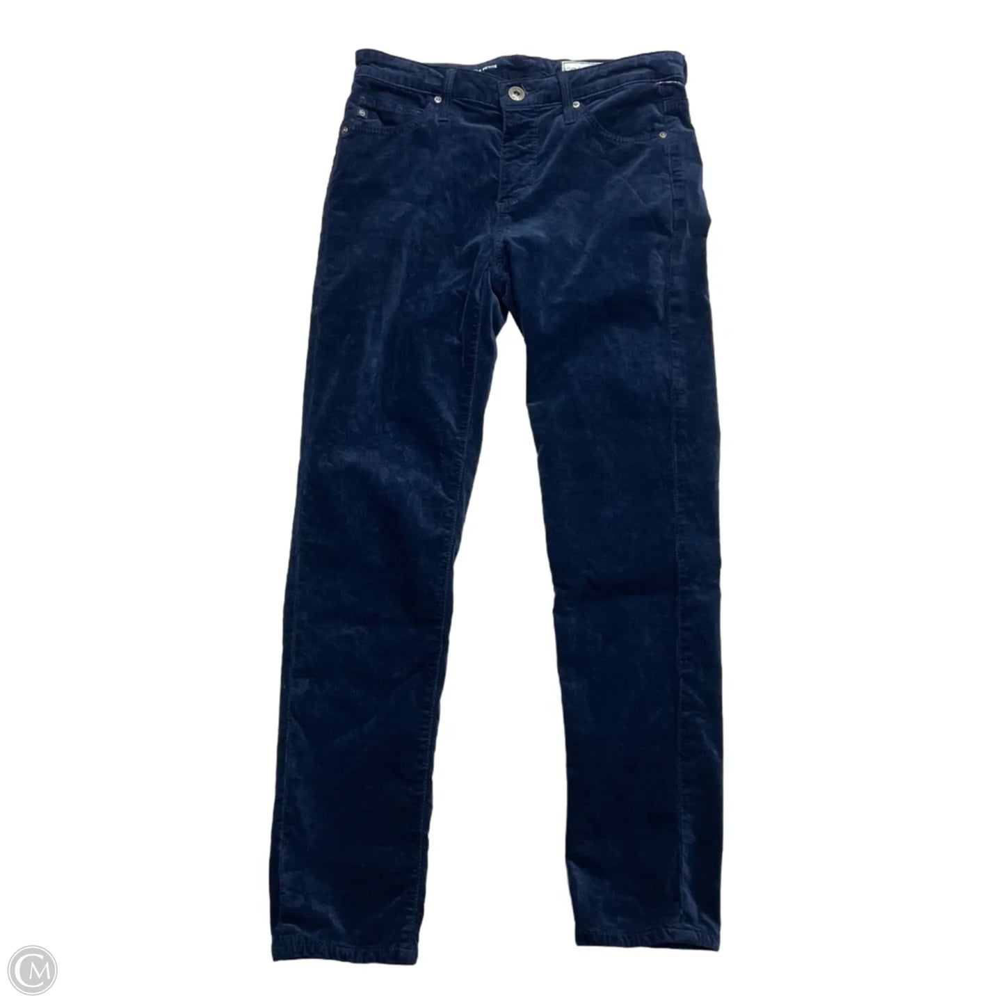 Pants Corduroy By Ag Jeans In Blue, Size: 0p