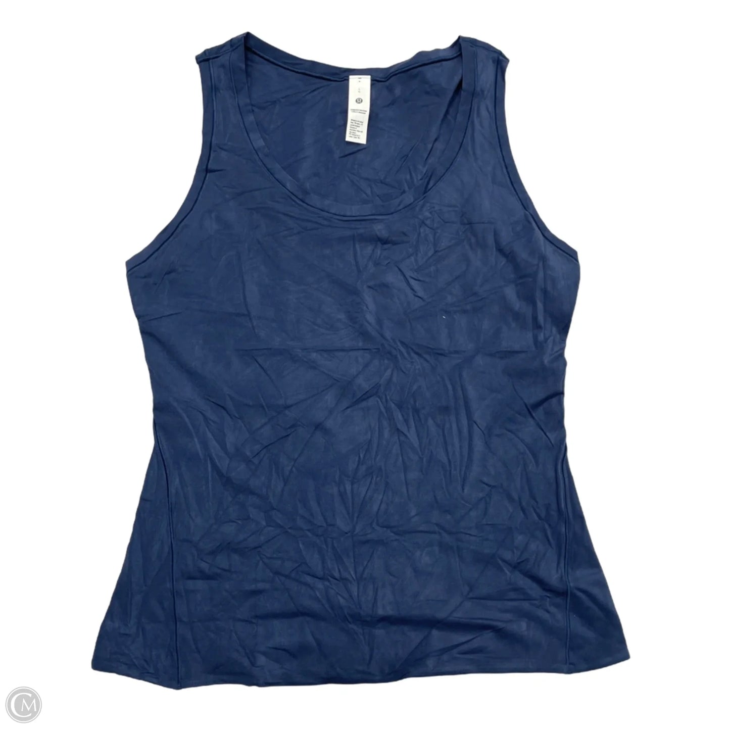 Athletic Tank Top By Lululemon In Navy, Size: L