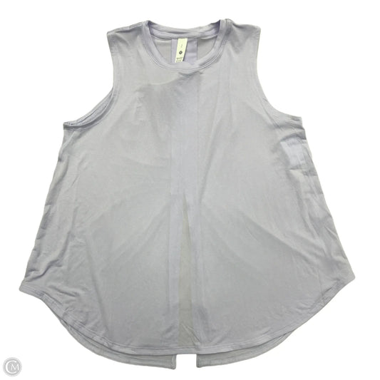 Athletic Tank Top By Lululemon In Purple, Size: S