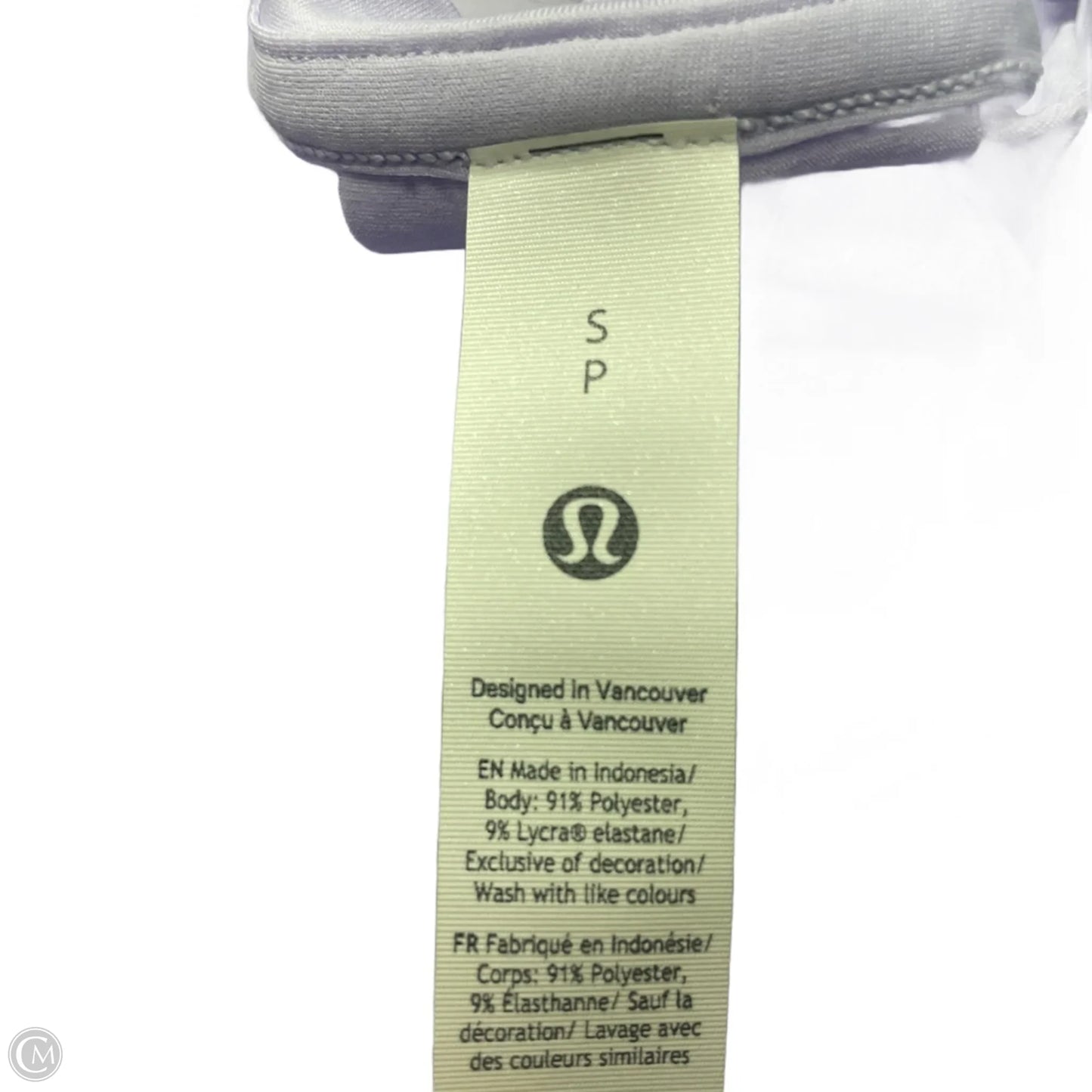 Athletic Tank Top By Lululemon In Purple, Size: S