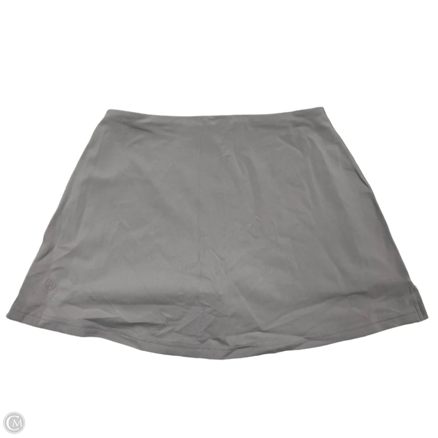 Athletic Skirt By Lululemon In Grey, Size: Xs