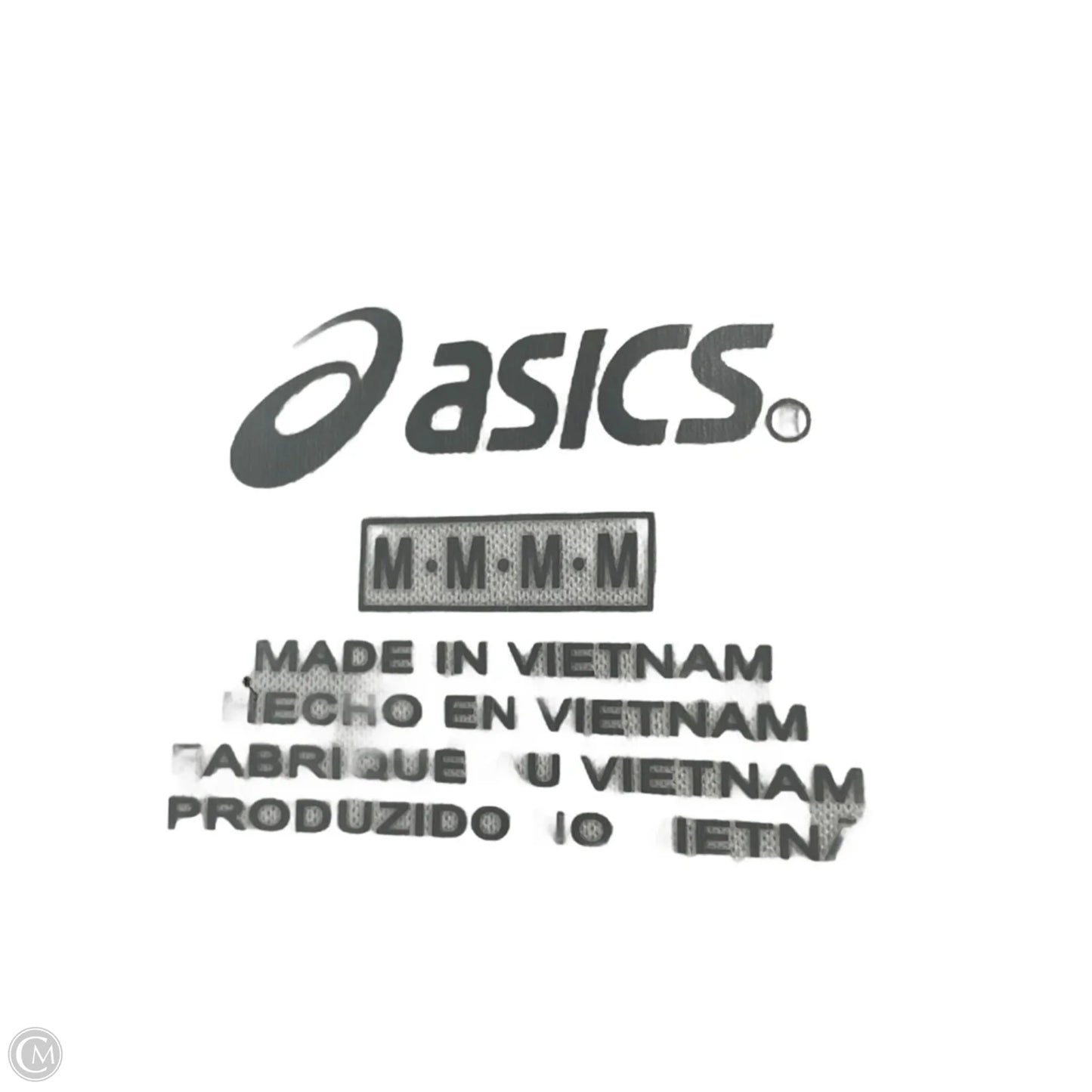 Athletic Tank Top By Asics In White, Size: M