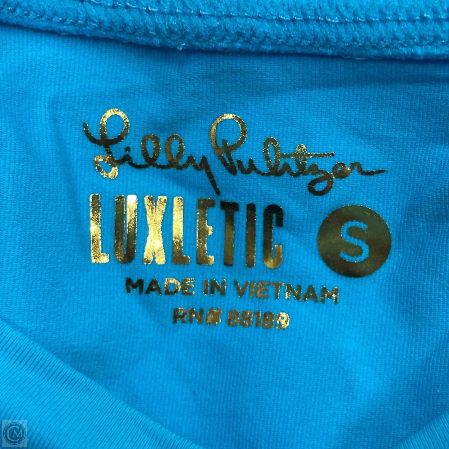 Tank Top Designer By Lilly Pulitzer In Blue, Size: S