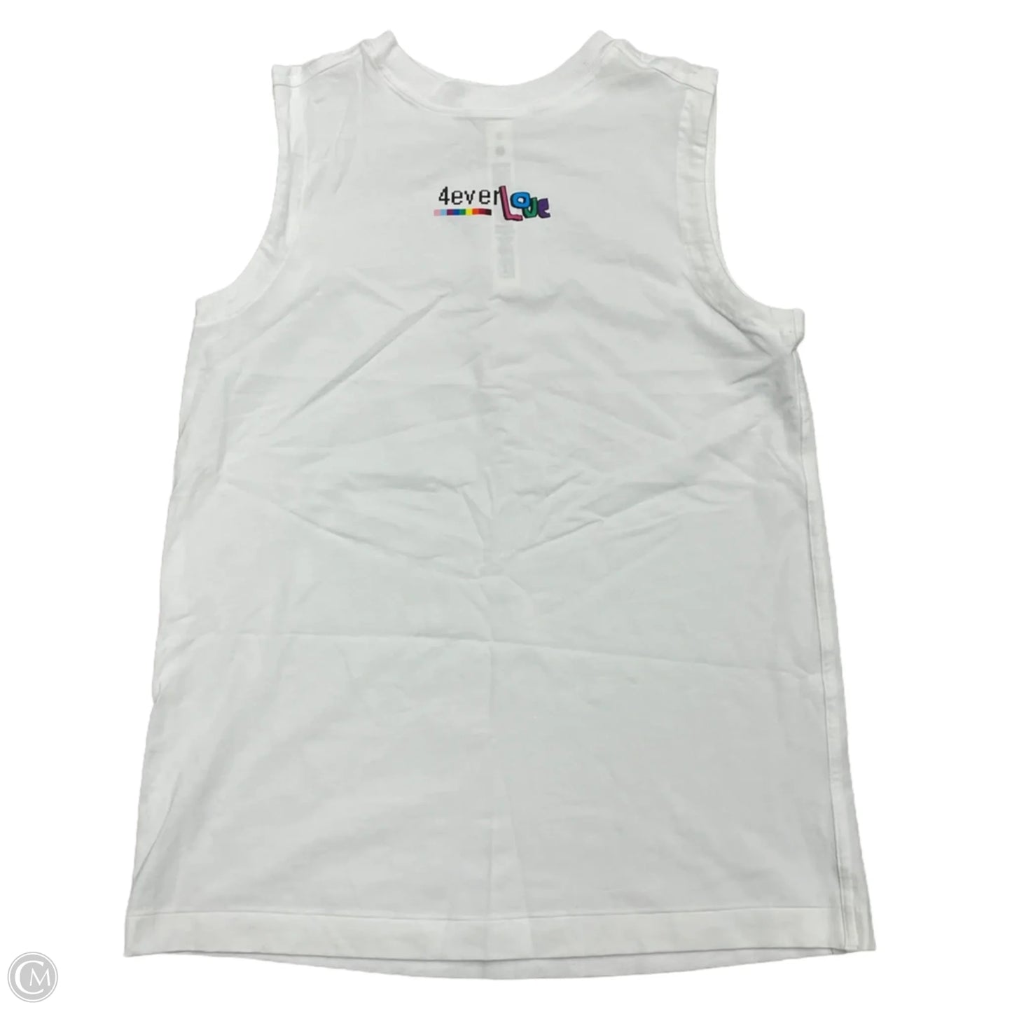 Athletic Tank Top By Lululemon In White, Size: Xs