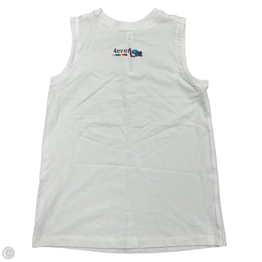 Athletic Tank Top By Lululemon In White, Size: Xs