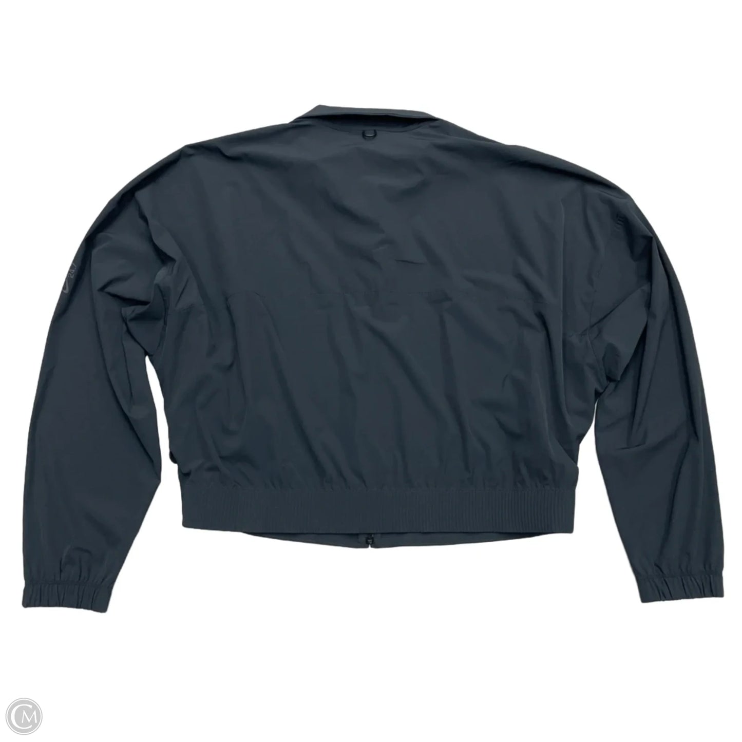 Athletic Jacket By Nike Apparel In Black, Size: S