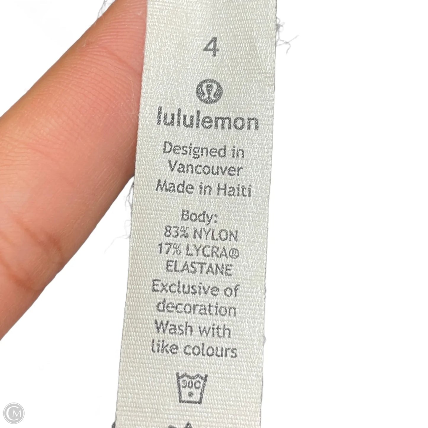 Athletic Leggings By Lululemon In Black, Size: S