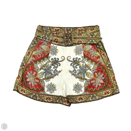 Shorts By Veronica Beard In Paisley Print, Size: 0