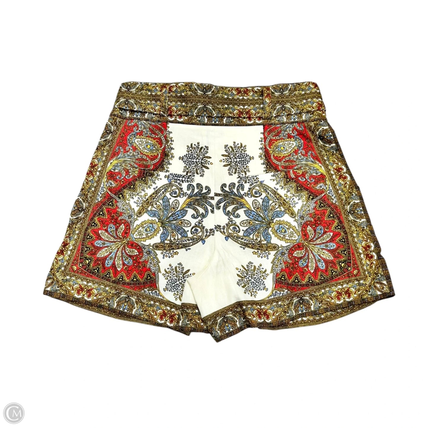 Shorts By Veronica Beard In Paisley Print, Size: 0