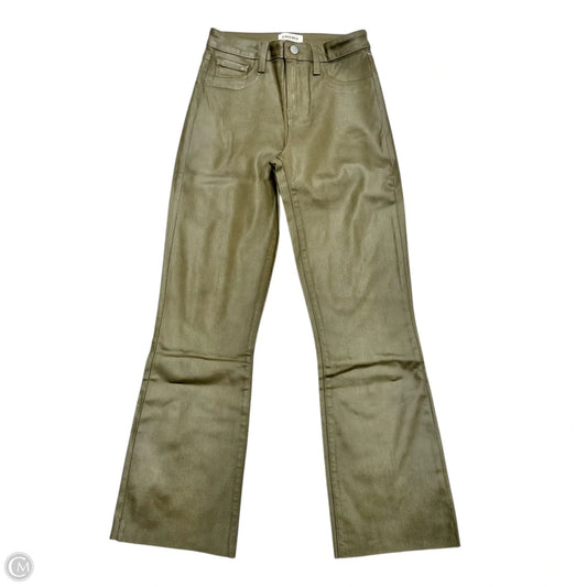 Jeans Boot Cut By L Agence In Green, Size: 0