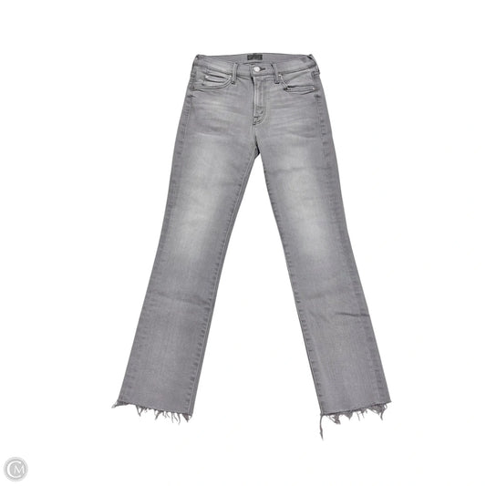 Jeans Skinny By Mother In Grey Denim, Size: 0