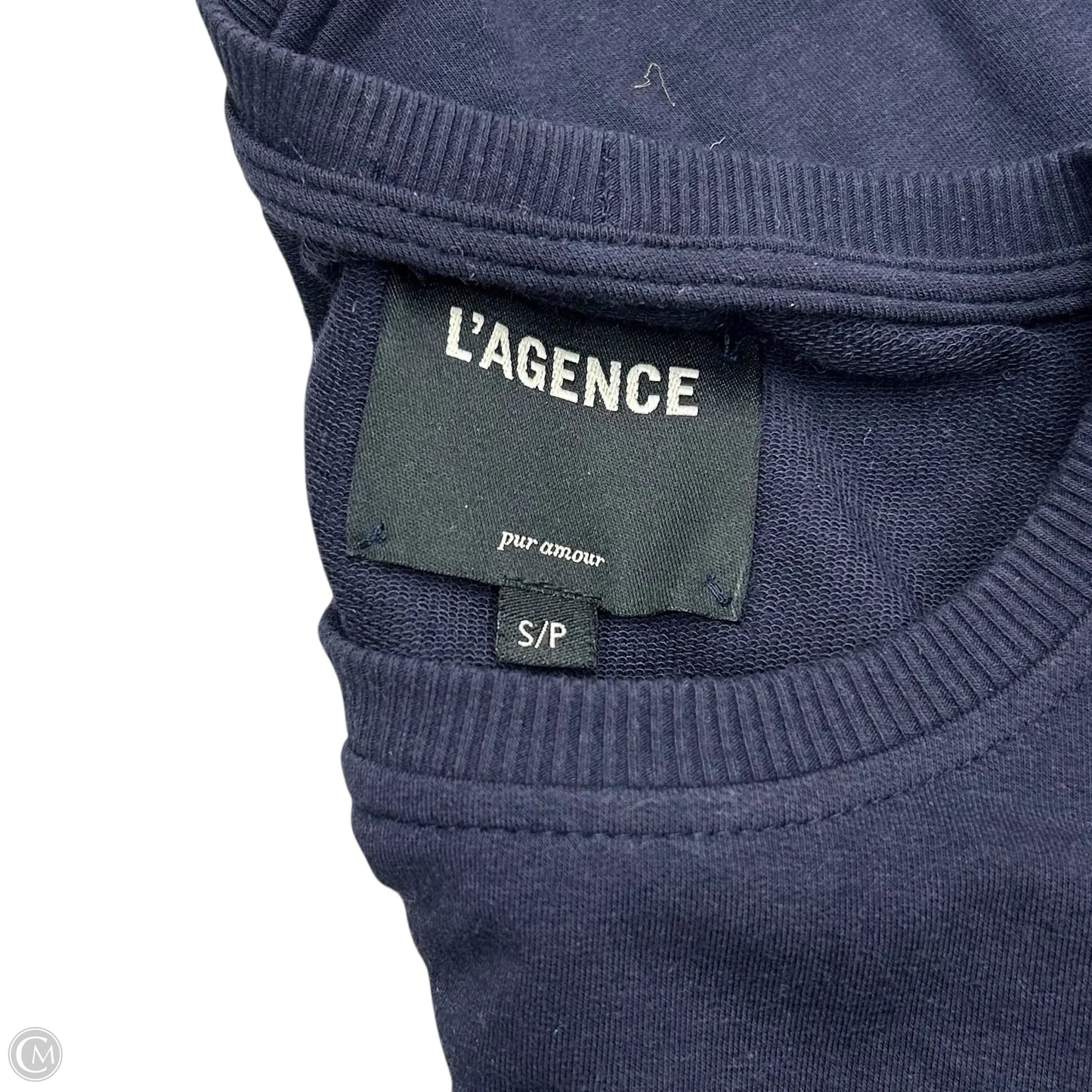 Sweatshirt Crewneck By L Agence In Navy, Size: S