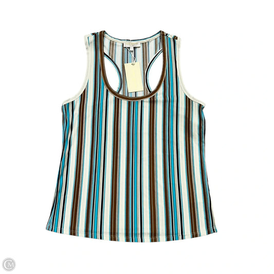 Top Sleeveless By Ramy Brook In Blue & Brown, Size: S