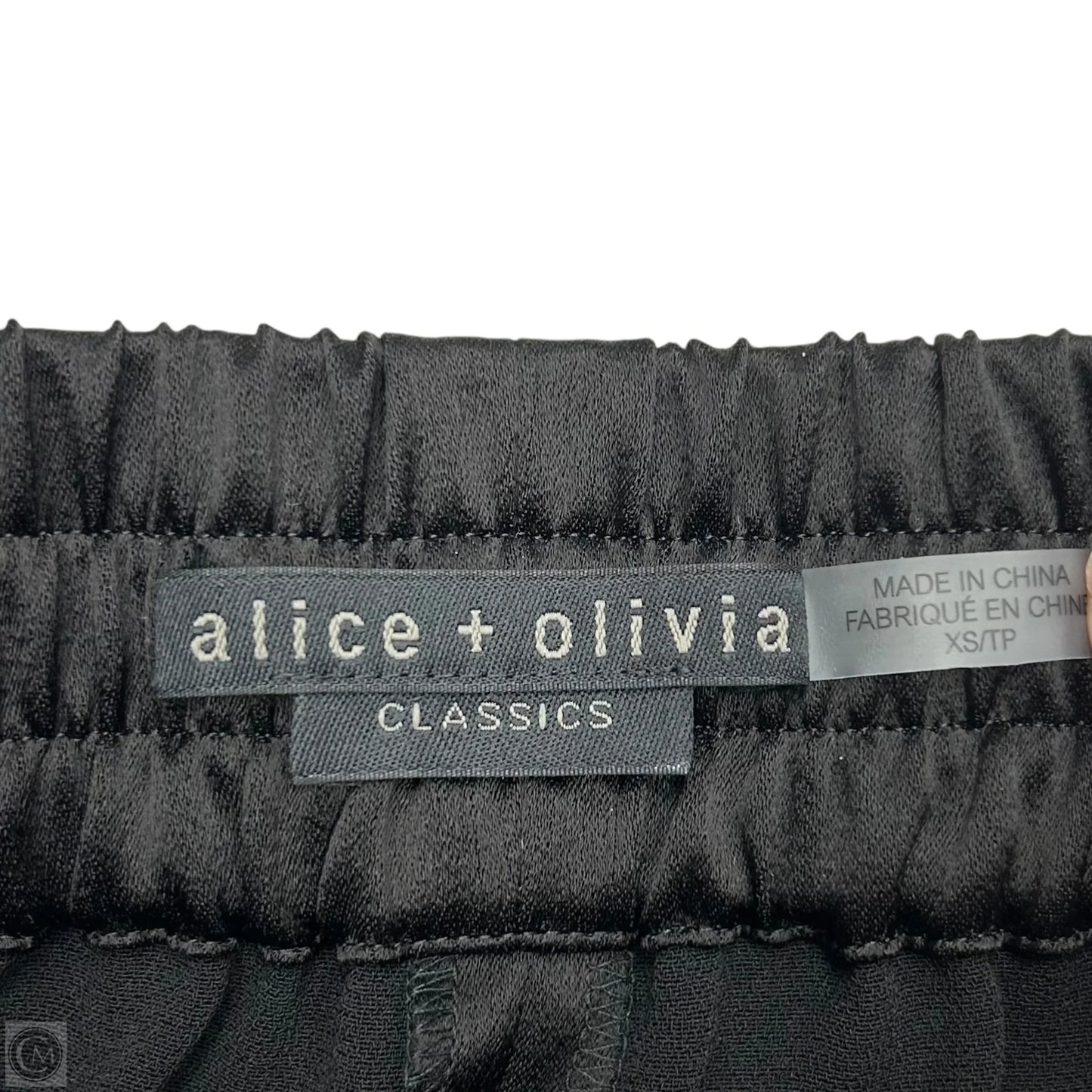 Shorts Designer By Alice + Olivia In Black, Size: Xs