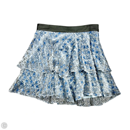 Skirt Mini & Short By Zadig And Voltaire In Black & Blue, Size: S