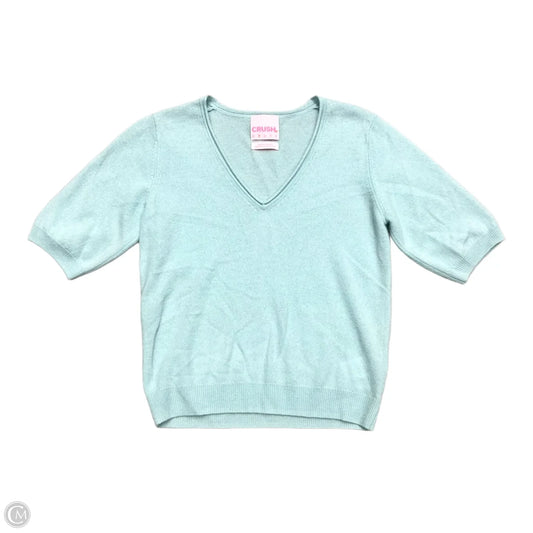 Sweater Cashmere By Crush In Aqua, Size: S