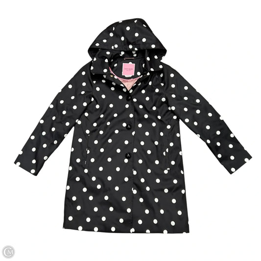 Jacket Designer By Kate Spade In Black & White, Size: M