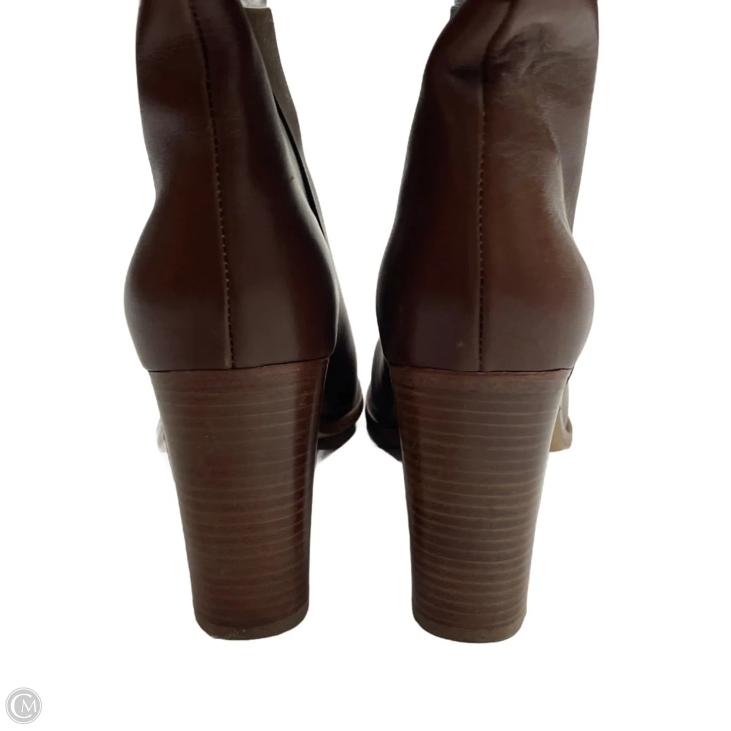Boots Knee Heels By Barneys Ny In Brown, Size: 8