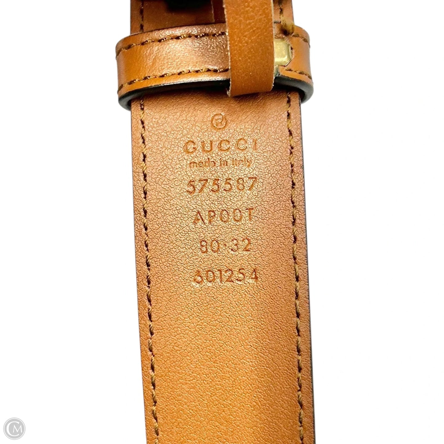 Belt Luxury Designer By Gucci, Size: S