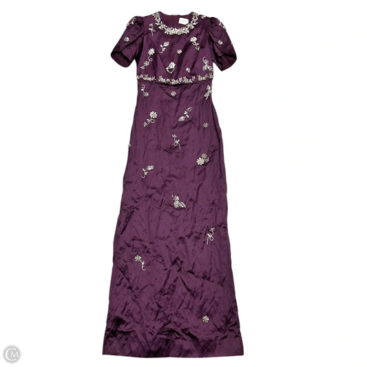 Dress Party Long By Erdem In Purple, Size: S