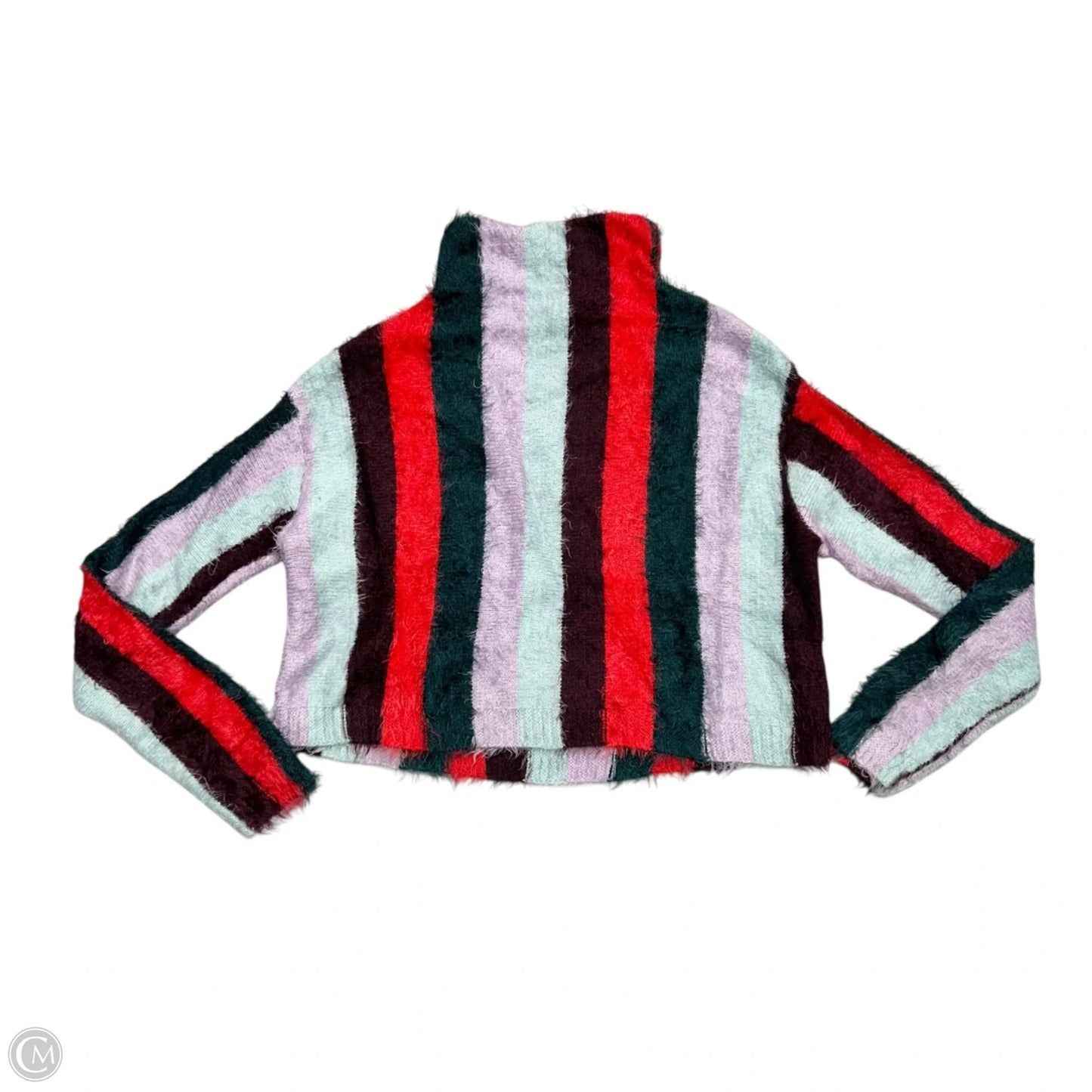 Sweater By Blanknyc In Green & Red, Size: M