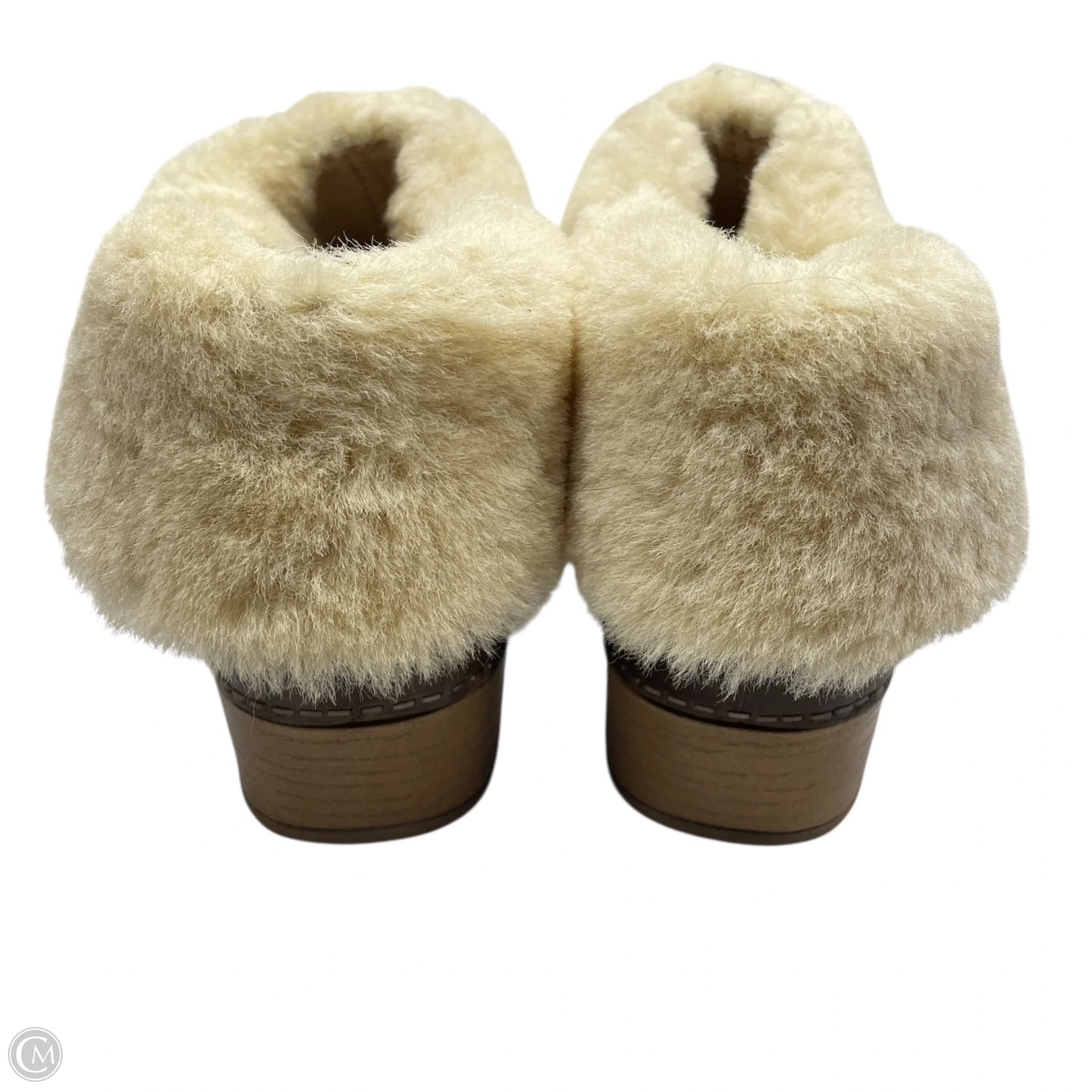 Boots Ankle Heels By Dansko In Taupe, Size: 7.5