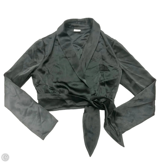 Top Long Sleeve By Babaton In Black, Size: S