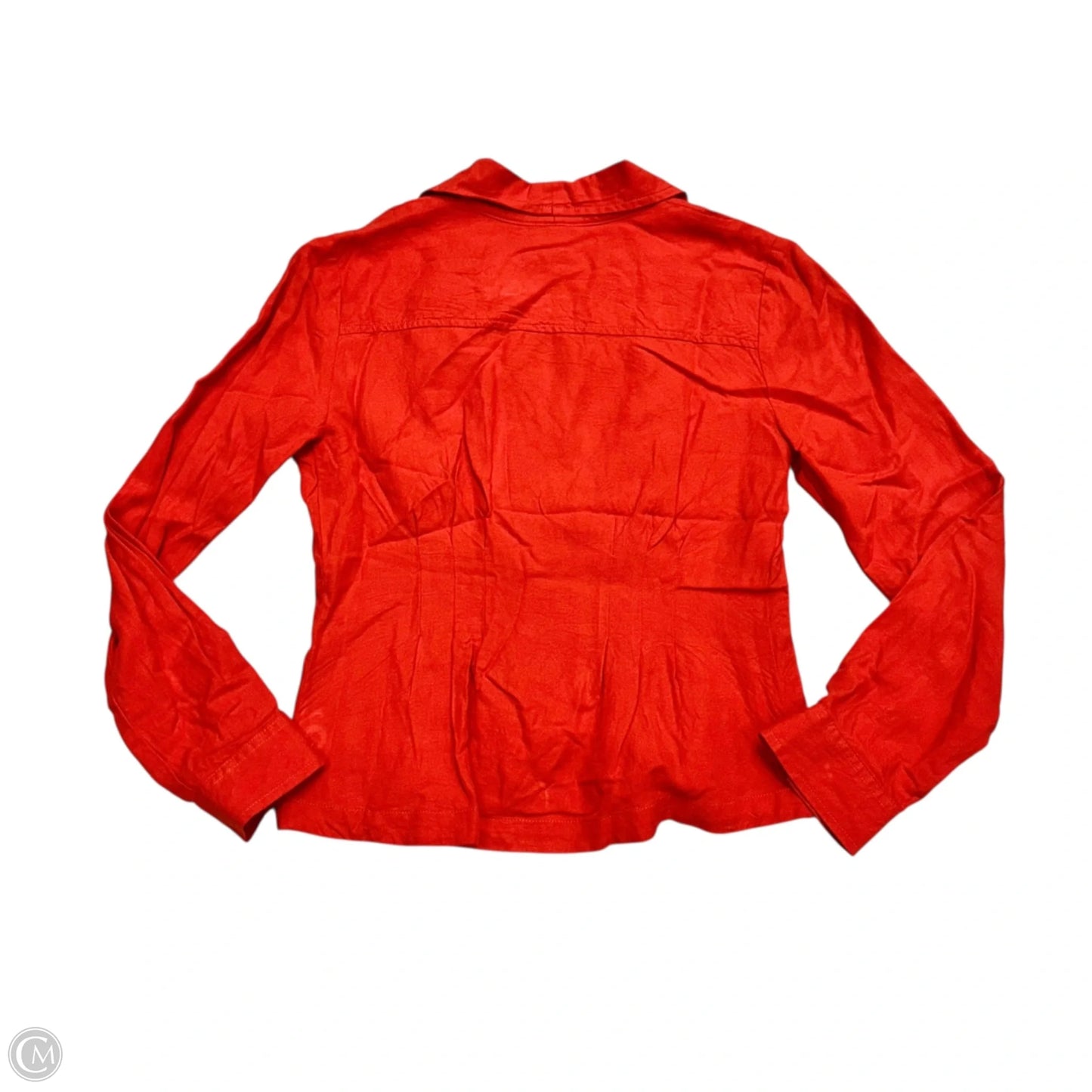 Top Long Sleeve By Maeve In Red, Size: S
